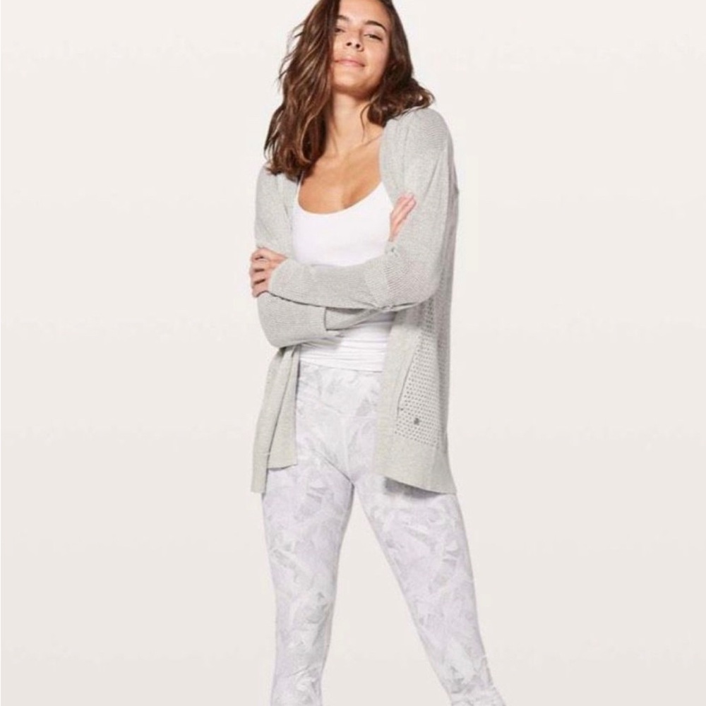 LULULEMON STILL MOVEMENT CARDIGAN